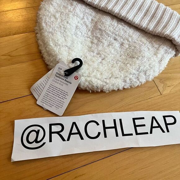 Lululemon Women's Ombre Knit Textured Beanie m8 - Picture 6 of 7